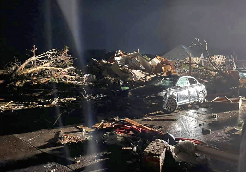 APTOPIX Tornado North Carolina